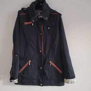 Women's Navy Utility Jacket Size S